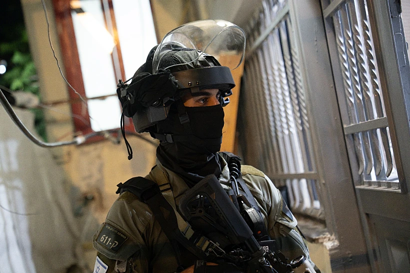 שוטר שלקח חלק במעצר החשודים במחוז ירושלים