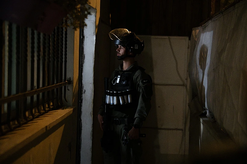 שוטר שלקח חלק בפעילות המעצר במחוז ירושלים