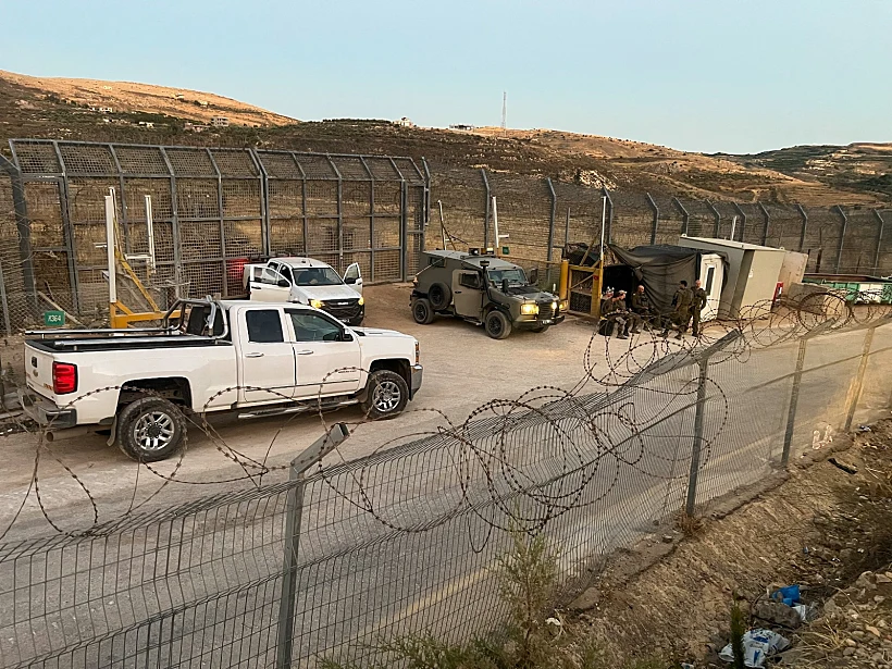 מעבר הגבול לסוריה ברמת הגולן