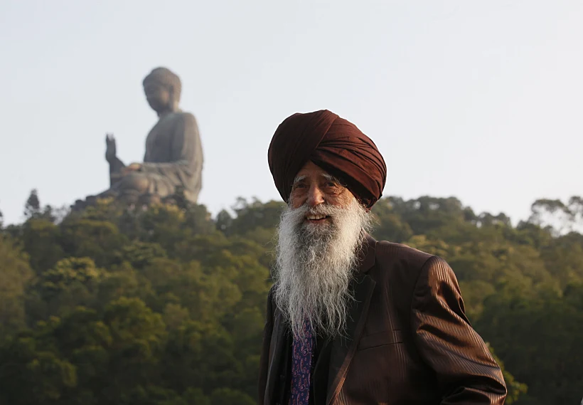 פאוג'ה סינג, בגיל 101, לאחר המירוץ האחרון שלו