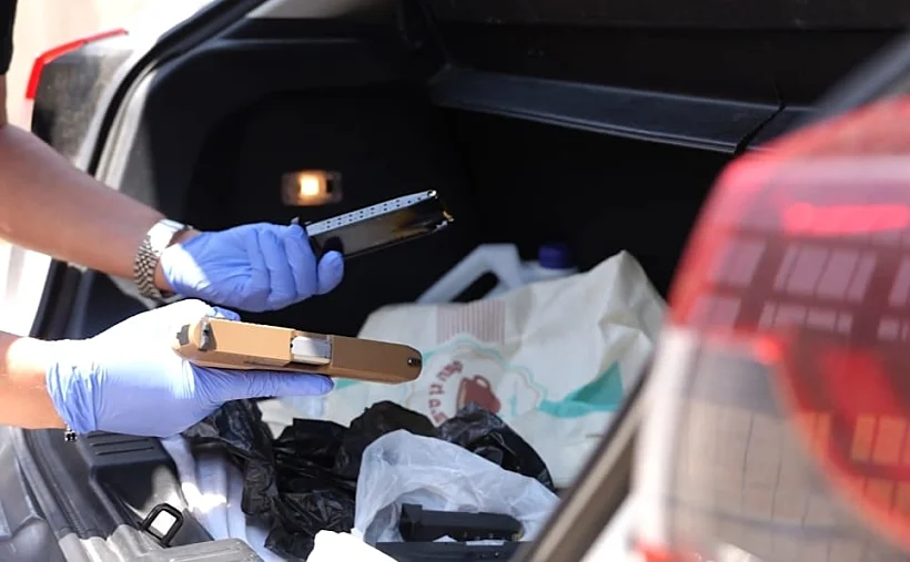 אמל"ח שנתפס במבצע המיוחד