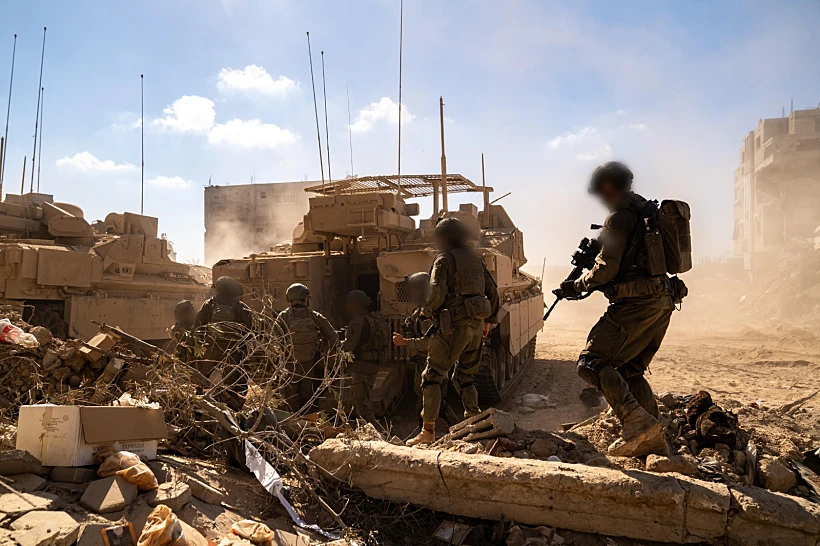 כוחות צה"ל בפעילות ברצועת עזה