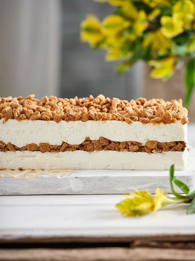 עוגת גבינה לוטוס פרווה