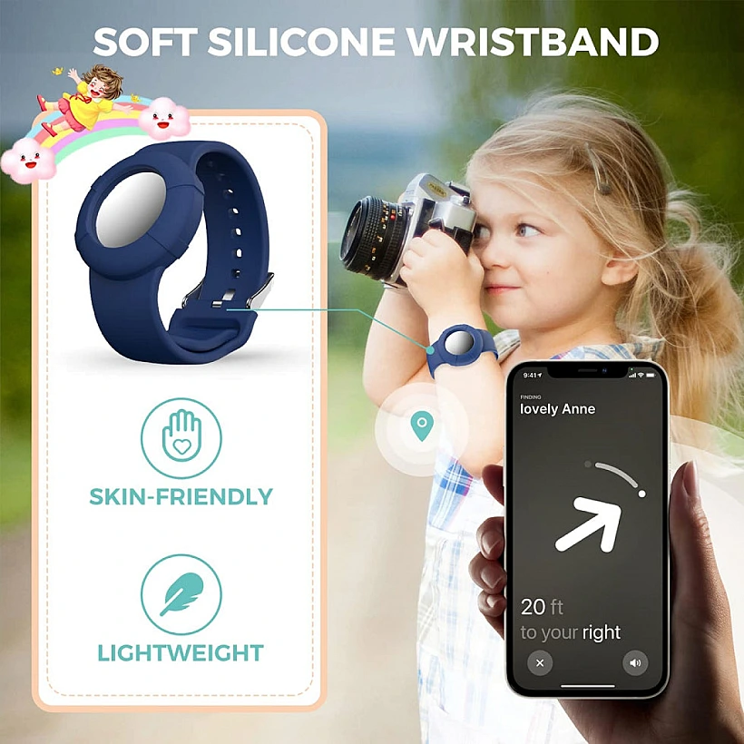Airtag Istore .png2 צמיד לניטור ושמירה מרחוק על הילדים רשתiStore