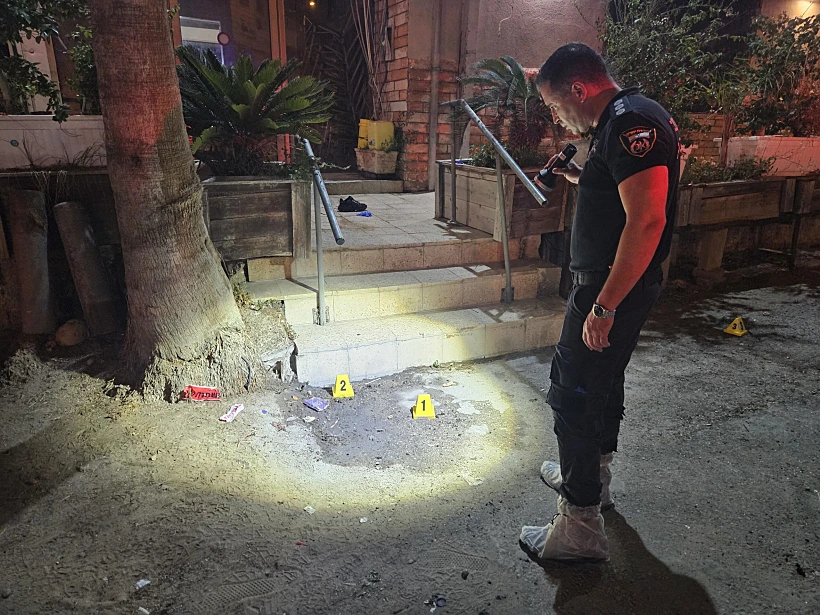 זירת הרצח ביפו