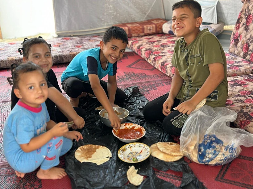 תיעוד המטבחים המקומיים בעזה שפתח ארגון המטבח המרכזי העולמי