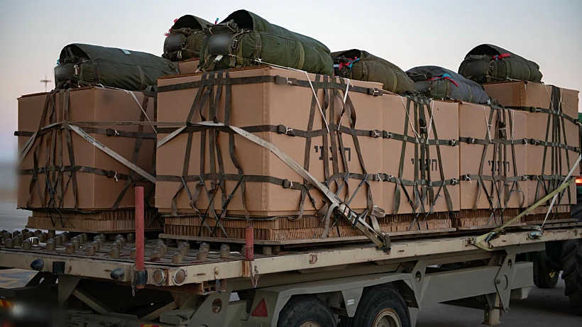 הכנות להכנסת סיוע לרצועת עזה