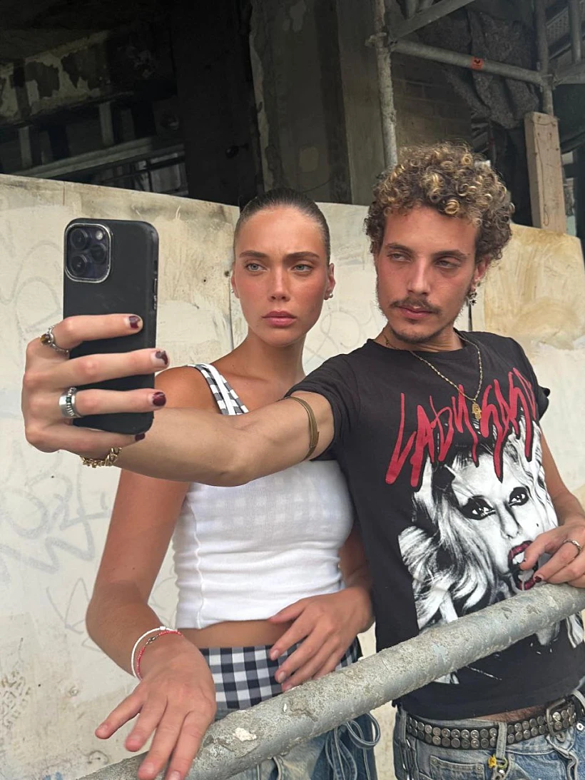 דודו פארוק ואנה סופיה קלמן