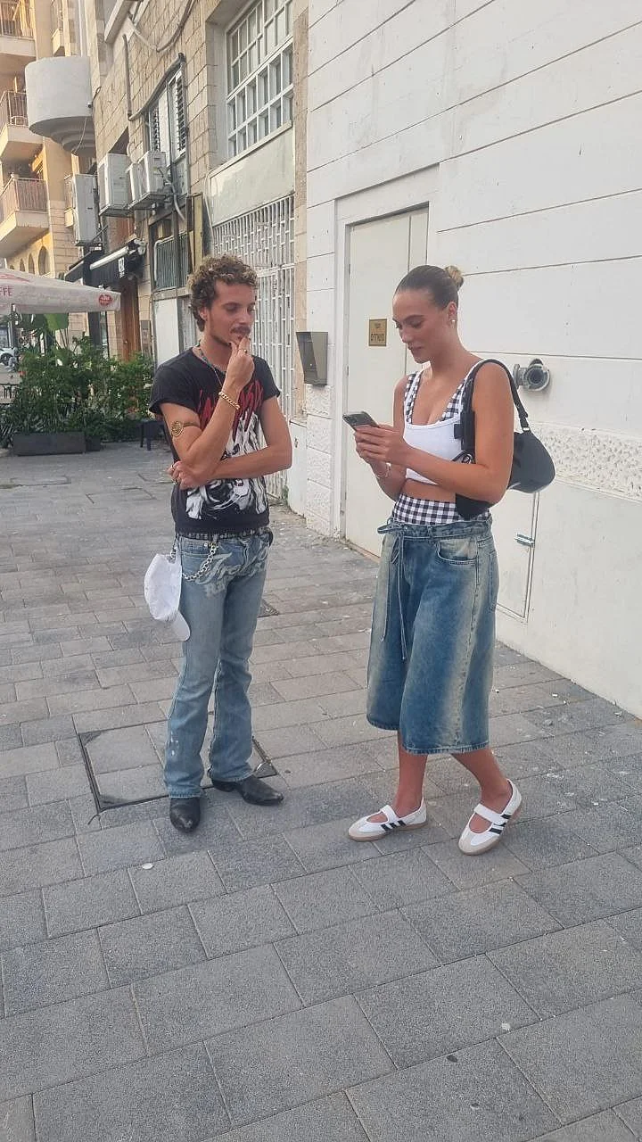 דודו פארוק ואנה סופיה קלמן