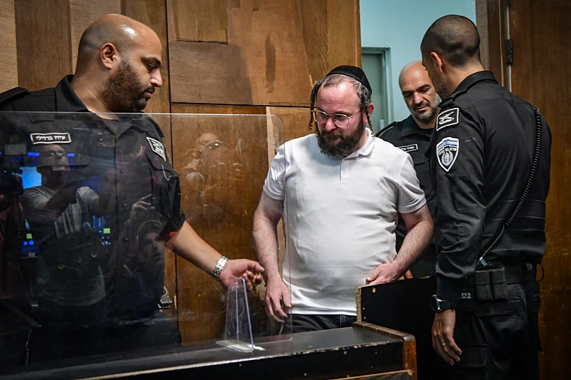 חיים רוטר בבית המשפט