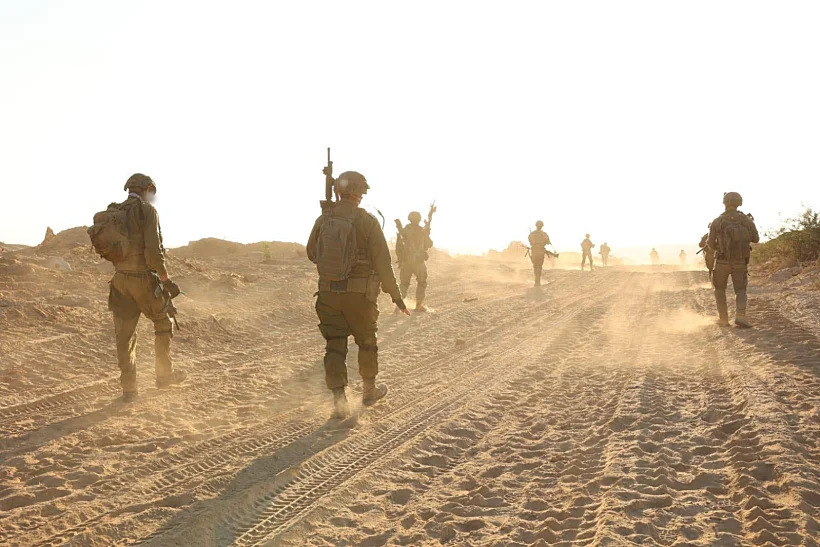 כוחות חטיבה 646 בצפון רצועת עזה