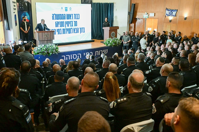 ראש הממשלה נתניהו בביקור בשב"ס