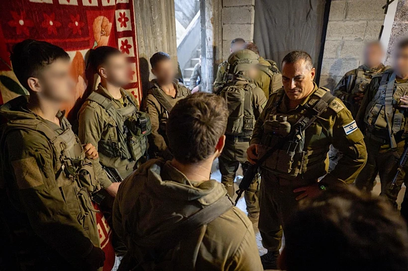 הרמטכ"ל אייל זמיר ברצועת עזה