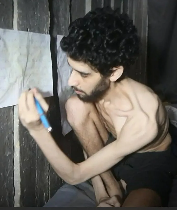 תמונתו של אביתר דוד מתוך הסרטון שפרסם חמאס