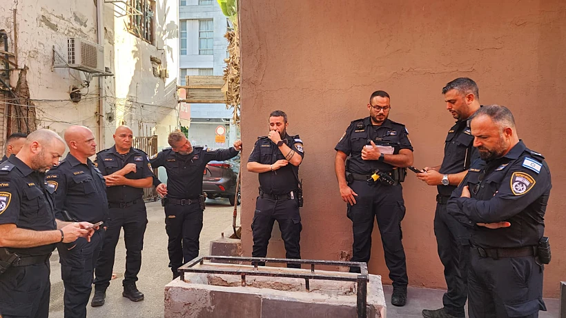 זירת הרצח ברחוב לוינסקי בדרום תל אביב