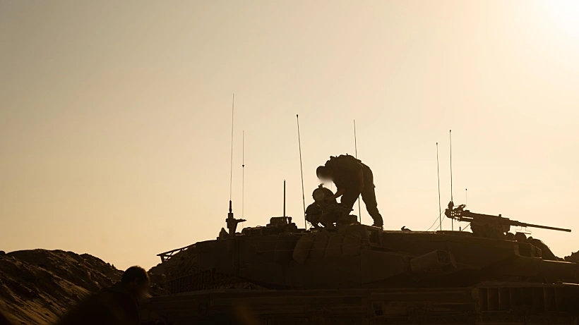 כוחות צוות הקרב של חטיבה 179 בדרום רצועת עזה