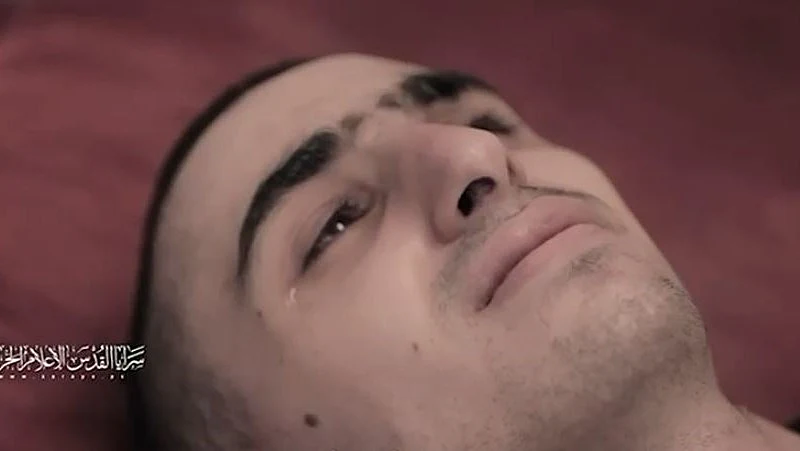 רום ברסלבסקי בסרטון שפרסם חמאס