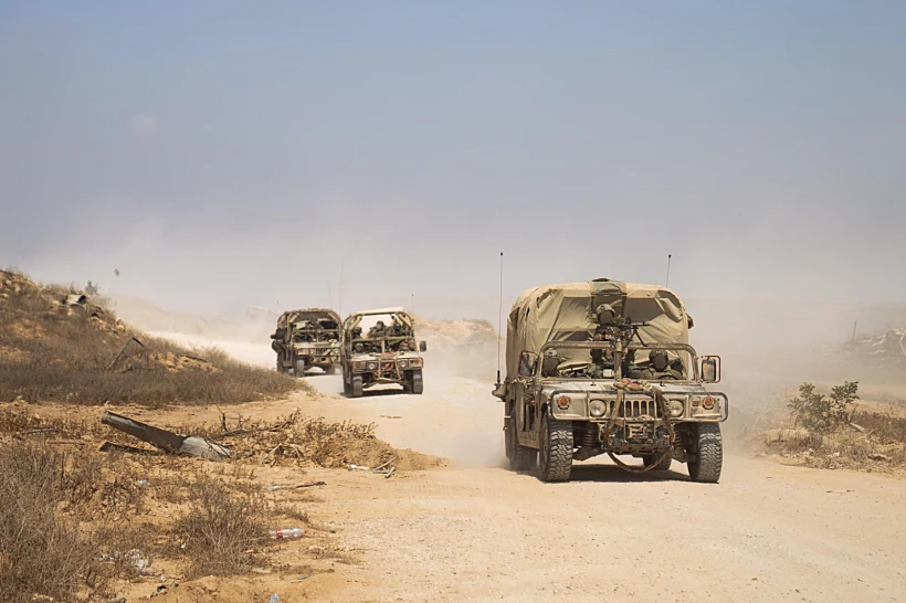 האמרים צבאיים ברצועת עזה