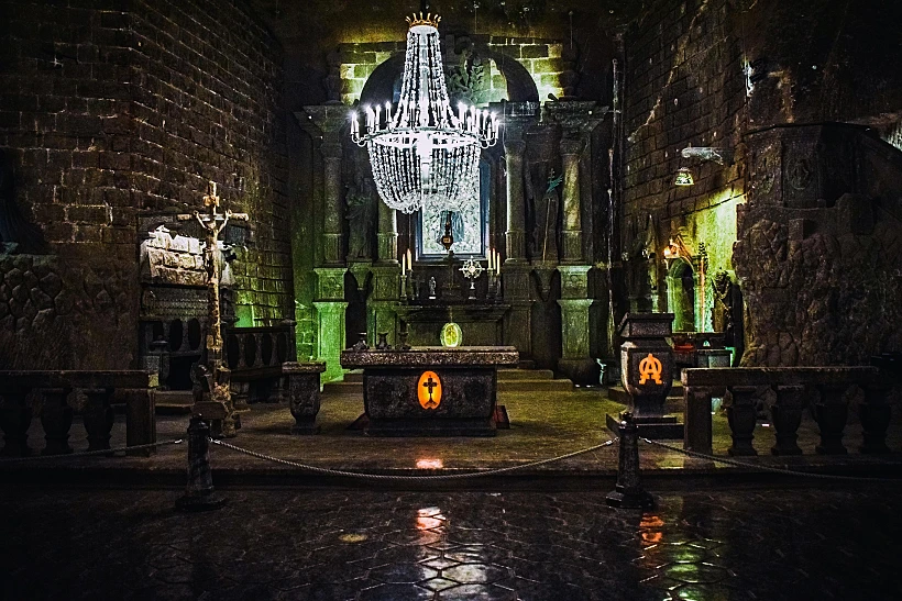 Wieliczka Salt Mine מכרה המלח Wieliczka פולין