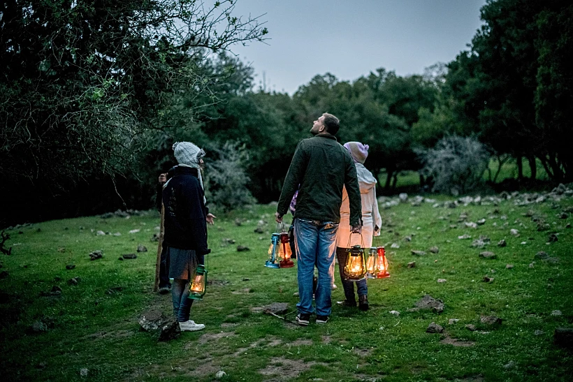 סיור עששיות בשביל היער יער אודם