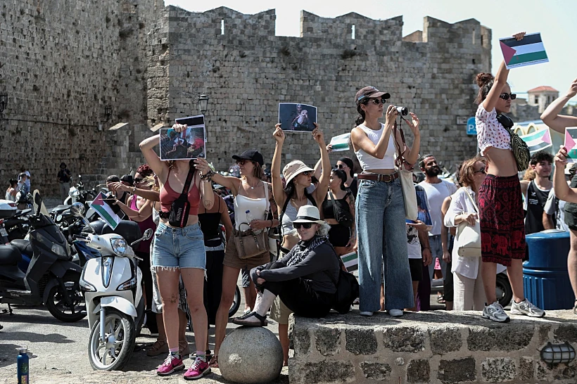 הפגנות פרו-פלסטיניות ביוון