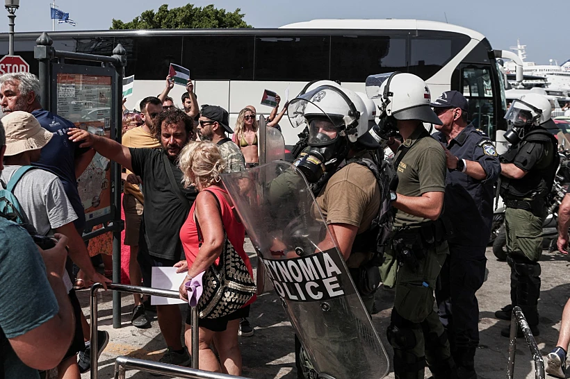 הפגנות פרו-פלסטיניות ביוון