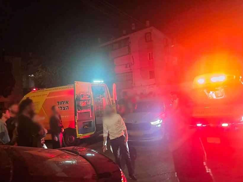 זירת פיצוץ הרימון באשדוד