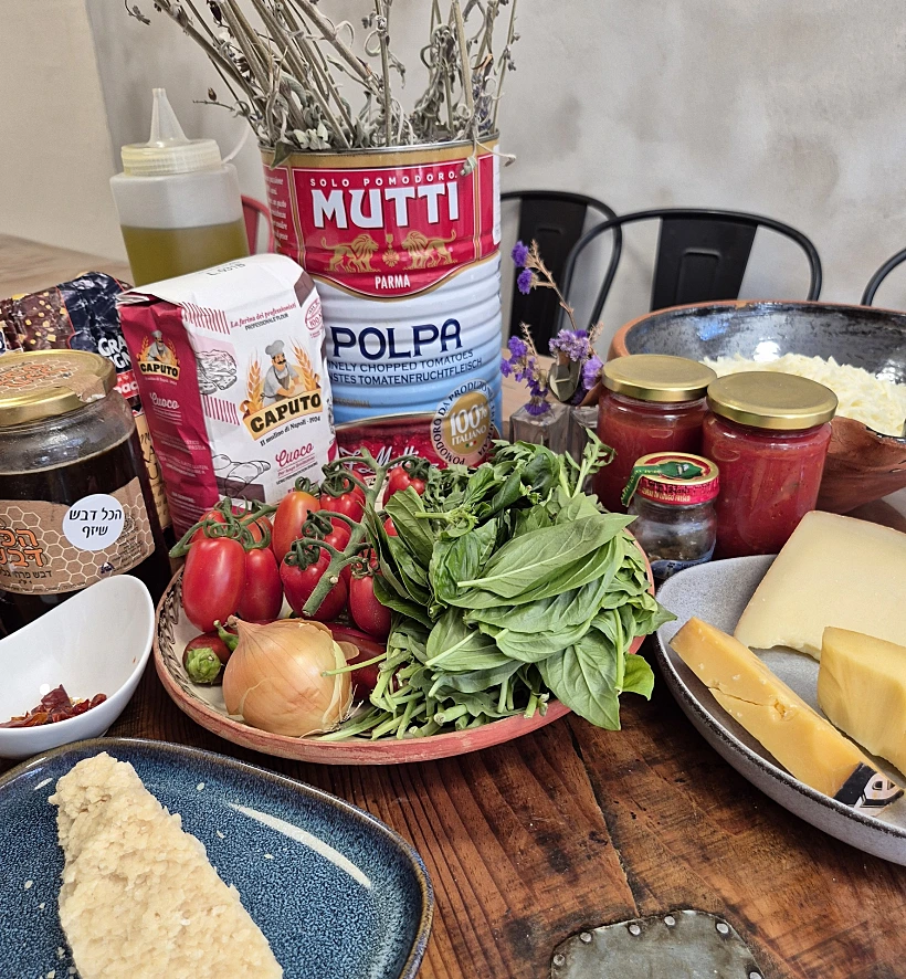 ארוחה איטלקית - על ההר – חווה קולינרית איטלקית