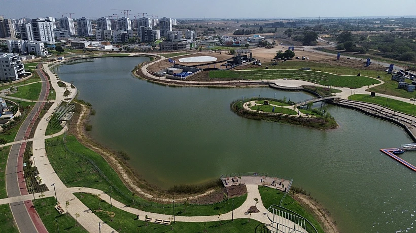 פארק "אקו ספורט", אשקלון מבט מלמעלה