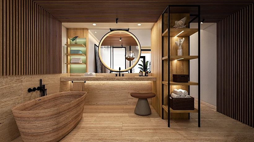 הדמיה חדר מלון קיימא של ישרוטל