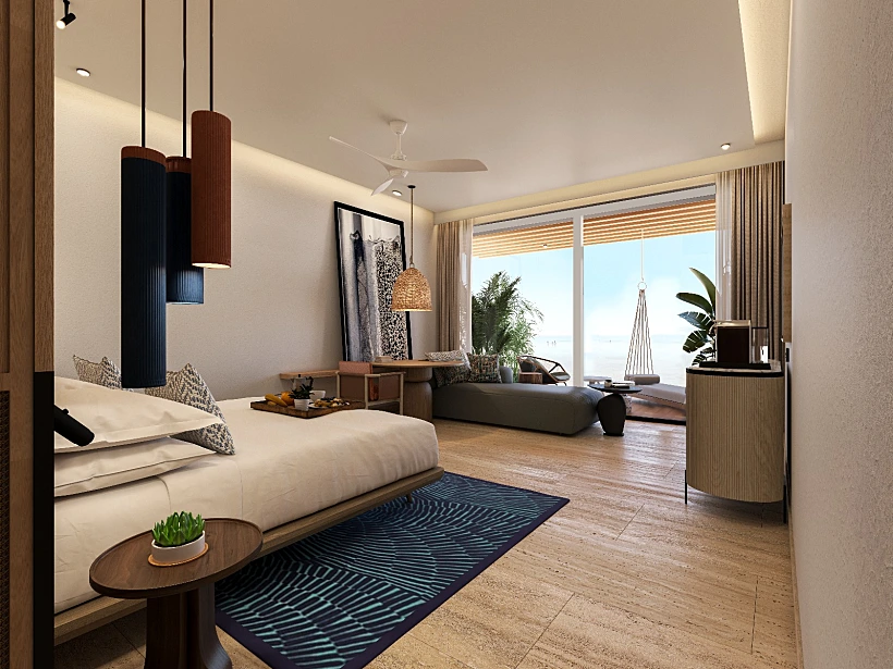 הדמיה חדר מלון קיימא של ישרוטל