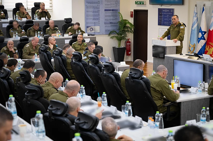 הרמטכ"ל אייל זמיר בהערכת מצב עם פורום מטכ"ל