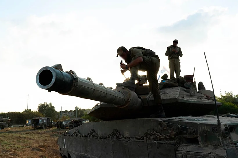 כוחות חטיבה 401 בצפון רצועת עזה