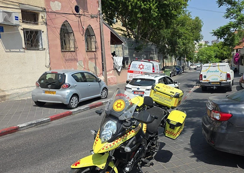 זירת הדקירה ביפו