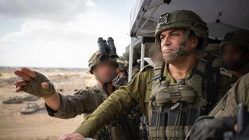 הרטמכ"ל אייל זמיר בסיור ברצועת עזה