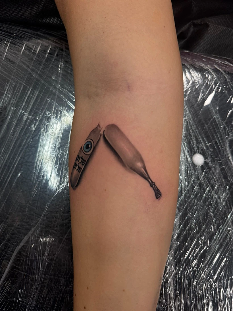 הקעקוע החדש של שלקה