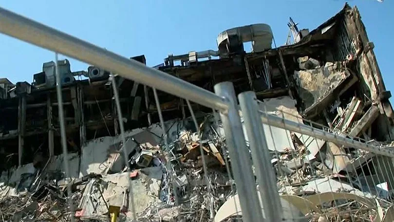 הנזק מפגיעת הטיל האיראני במכון ויצמן