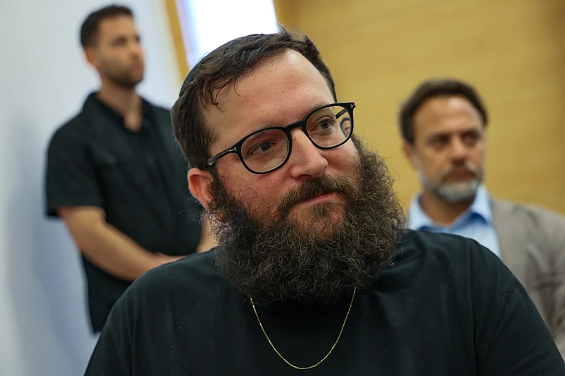 יונתן אוריך בדיון בבית המשפט המחוזי בלוד