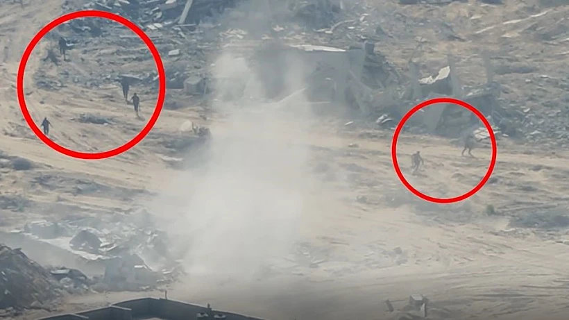 מתוך תיעוד התקרית בח'אן יונס