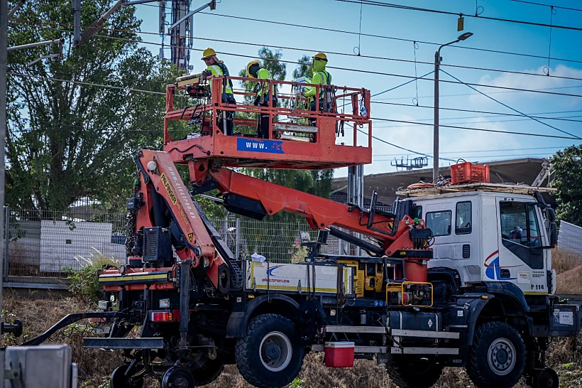 עבודות תשתית ברכבת ישראל