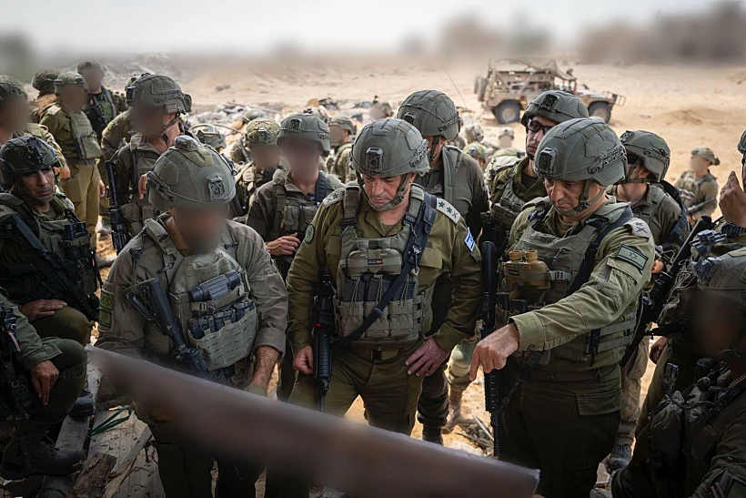 הרמטכ"ל אייל זמיר בסיור שטח ברצועת עזה