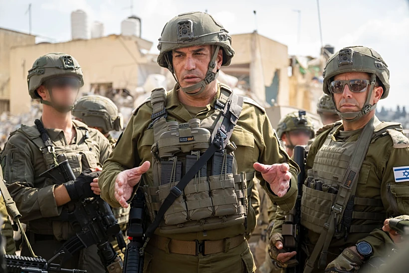 הרמטכ"ל אייל זמיר בסיור בשטחים