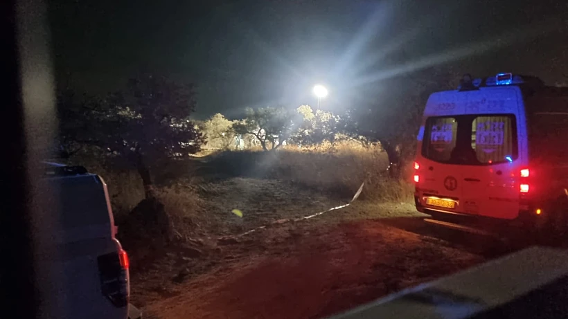 הזירה בשטח סמוך לכפר קאסם