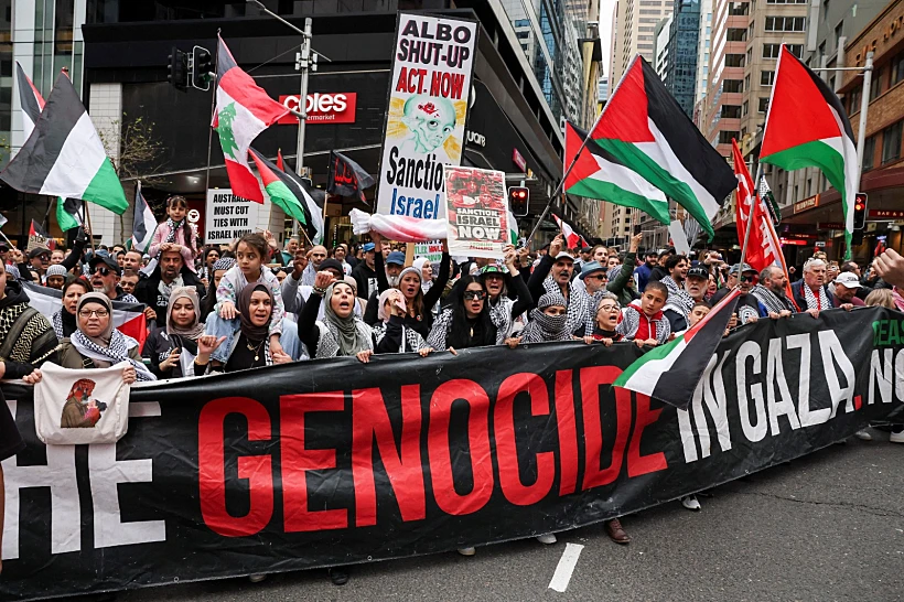 הפגגנות פרו-פלסטיניות בסידני, אוסטרליה