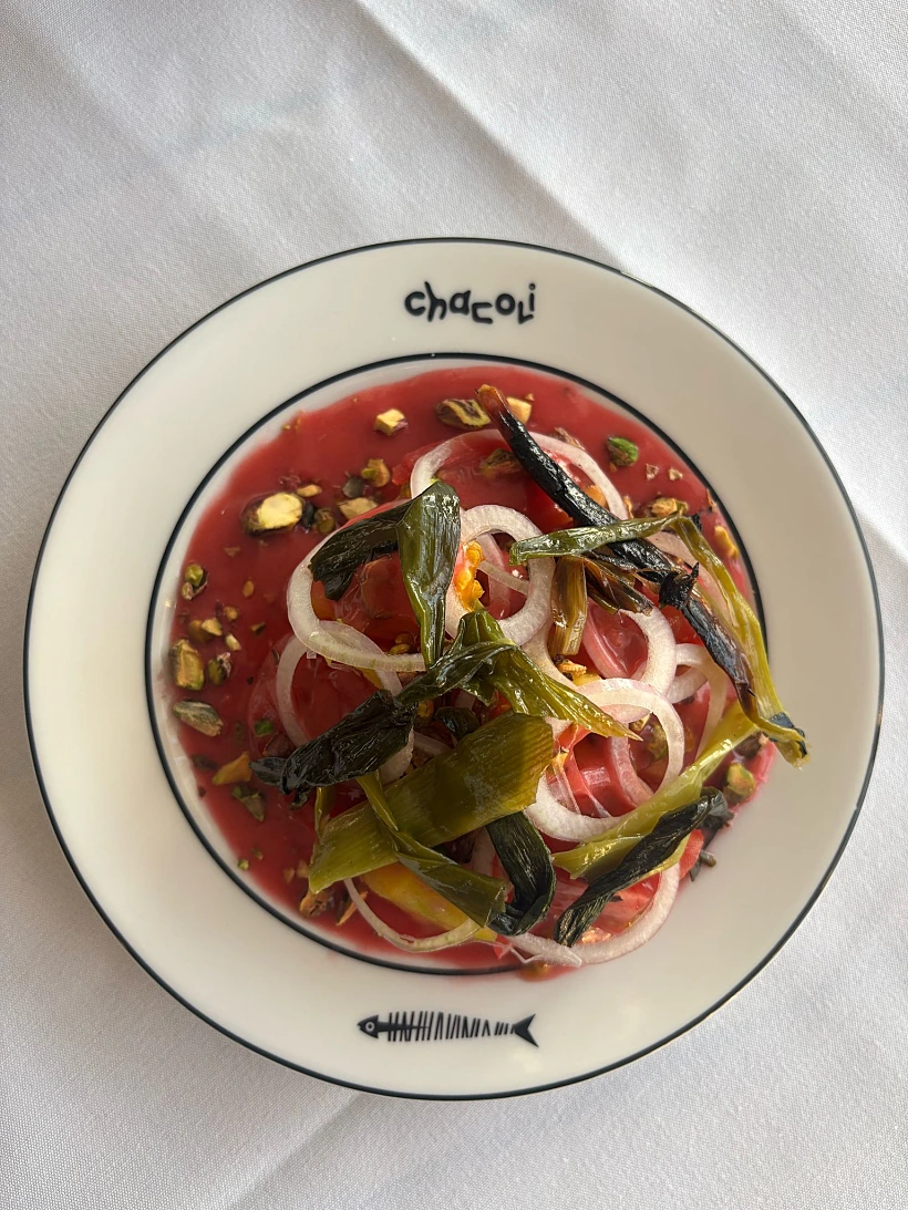 סלט עגבניות ופטל, צ'אקולי