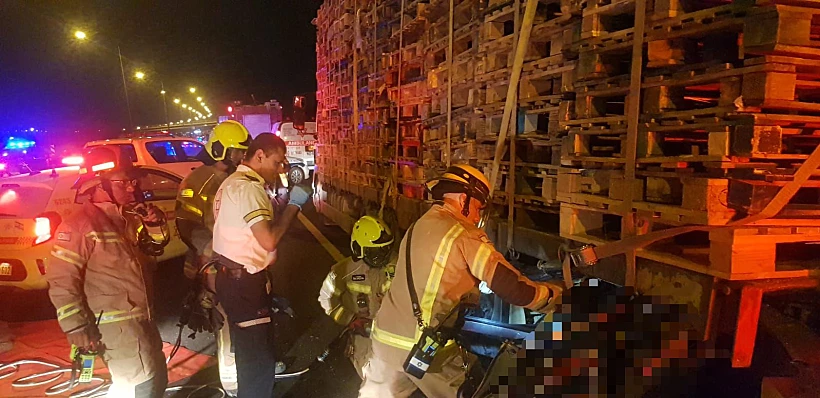 תאונת הדרכים שבה נהרג קאזם חליליה