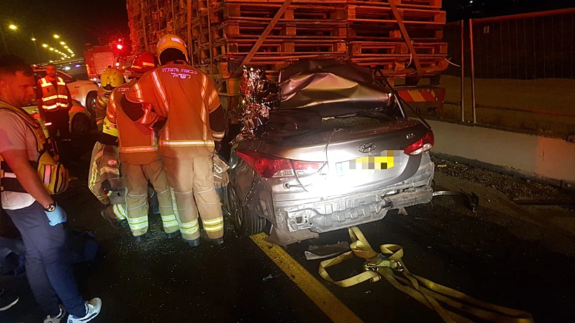 תאונת הדרכים שבה נהרג קאזם חליליה