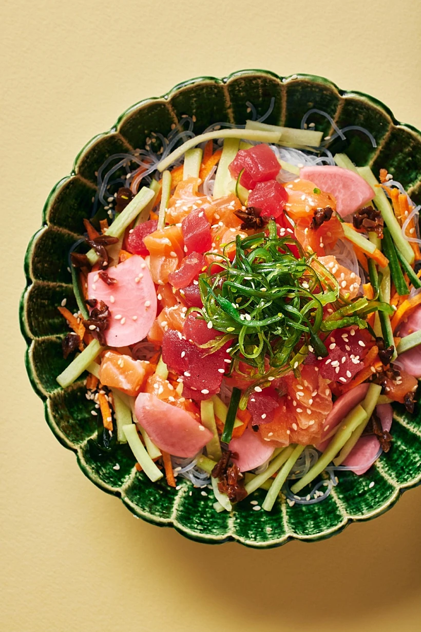 סלט סשימי | אוקינאווה