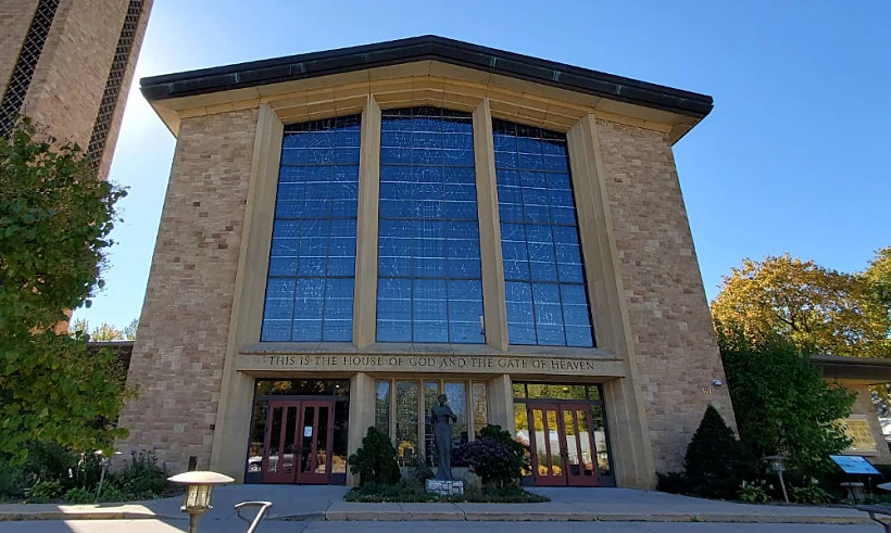 זירת הירי בכנסייה במיניאפוליס