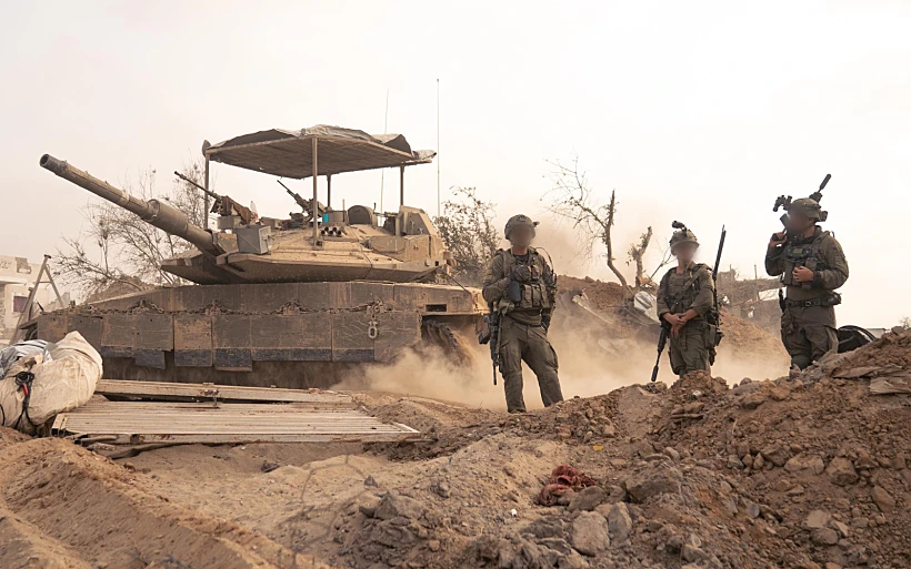 כוחות צוות הקרב של חטיבת הנח"ל בצפון רצועת עזה
